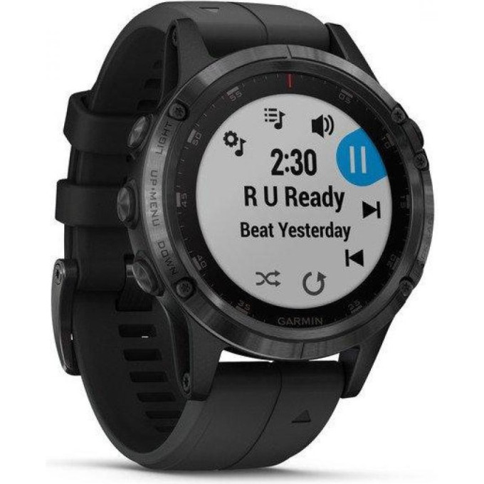 Часы GARMIN FENIX 5 Plus Sapphire черный Россия 010-01988-15